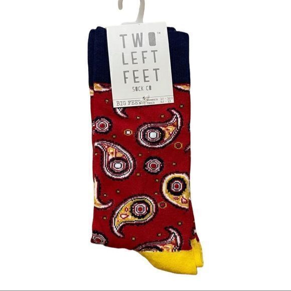 NWT Two Left Feet Paisley Socks‎ - Picture 1 of 1
